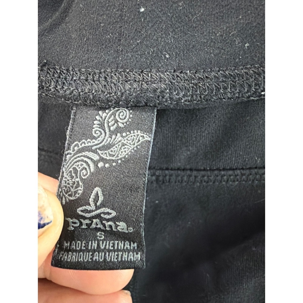 Prana Breathe Leggings Black Womens Small Yoga Athleisure RN124977 - Picture 4 of 5
